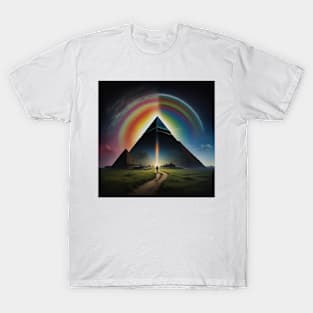 Echoes of the Cosmic Voyage #PinkFloydArt T-Shirt